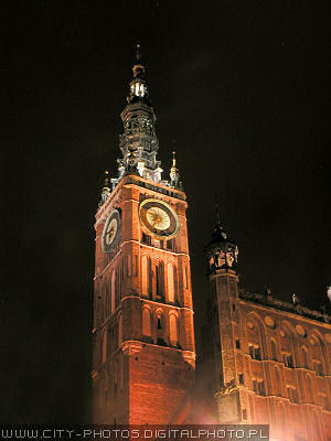 Gdansk by night (Poland)