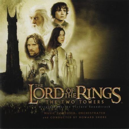  The Lord Of The Rings: Two Towers Soundtrack Album Cover