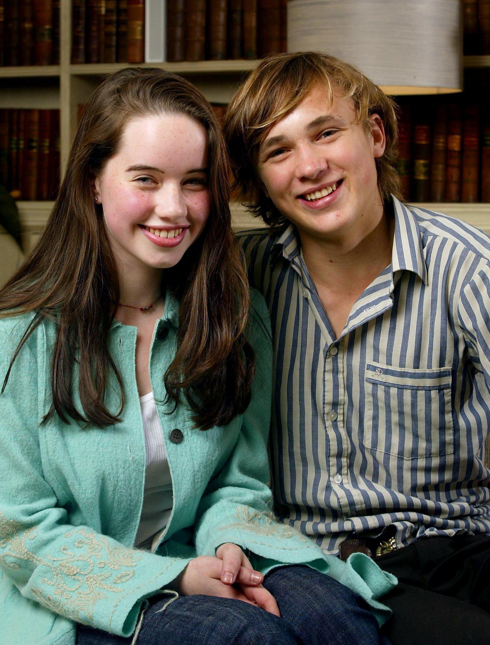 Photo of William and Anna for fans of Anna Popplewell. 