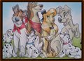 Disney Dogs - disney fan art