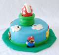 Mario cake - nintendo photo