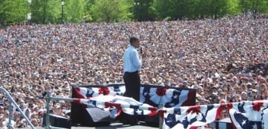  Obama Rally in Portland または