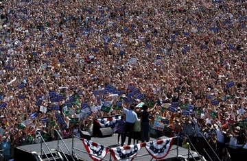  Obama Rally on Portland au