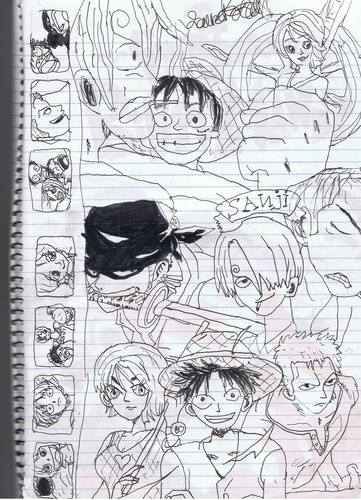  One Piece 팬 Art