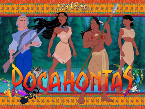  Pocahontas karatasi la kupamba ukuta