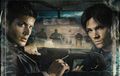 Winchesters in the Impala - wincest photo