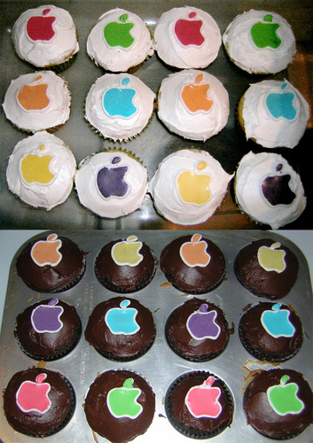 apple cupcake's