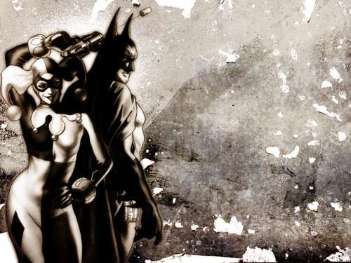  Бэтмен and Harley Quinn