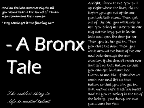  Bronx Tale