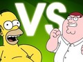 Homer Vs Peter - the-simpsons-vs-family-guy photo