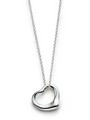 Elsa Peretti® Open Heart Charm and chain - tiffany-and-co photo