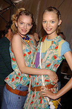 Marc by Marc Jacobs Spring 2005: Backstage
