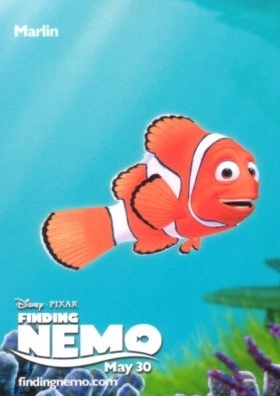  aguja, marlin Finding Nemo Poster