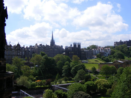  view from the scot monument
