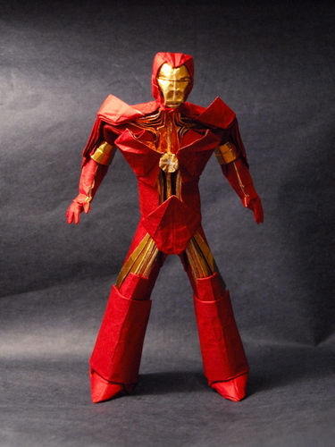  Origami Iron Man
