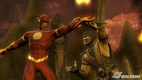  The flash vs 蝎, 蝎子