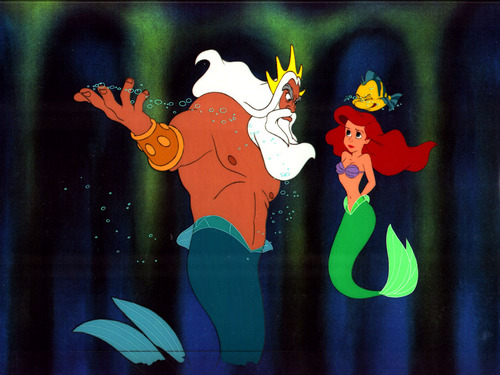 Triton reprimands Ariel