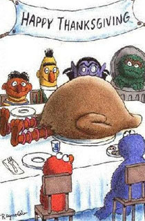  Sesame straße Thanksgiving