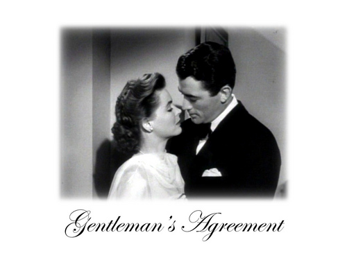  Gentleman's Agreement Hintergrund