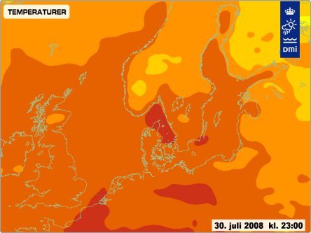  July and August weather 2008