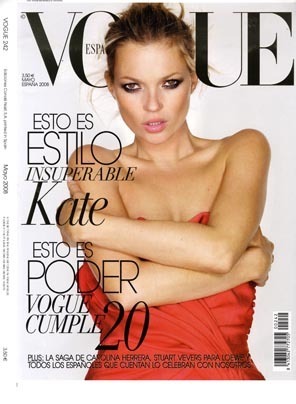  Kate Moss on Magazine covers
