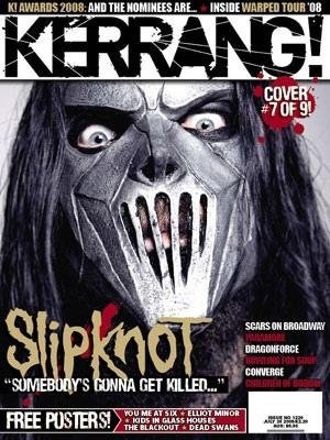  Slipknot - Kerrang Cover