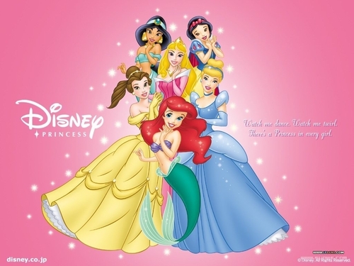  Walt ডিজনি দেওয়ালপত্র - ডিজনি Princesses