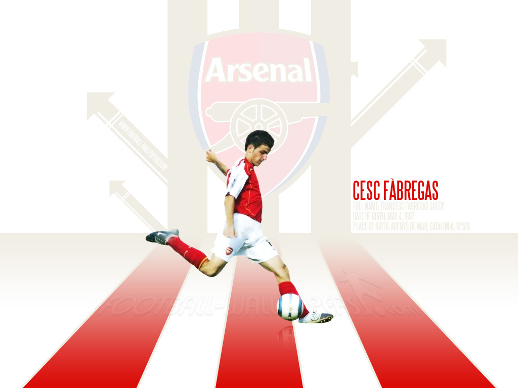 Cesc Fabregas Wallpaper Cesc Fabregas Arsenal Football Wallpaper