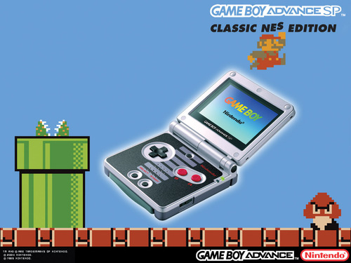  Gameboy Advance SP - Classic NES Mario