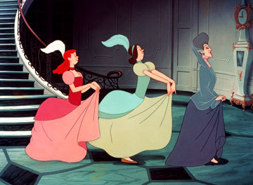  Lady Tremaine, Anastasia and Drizella