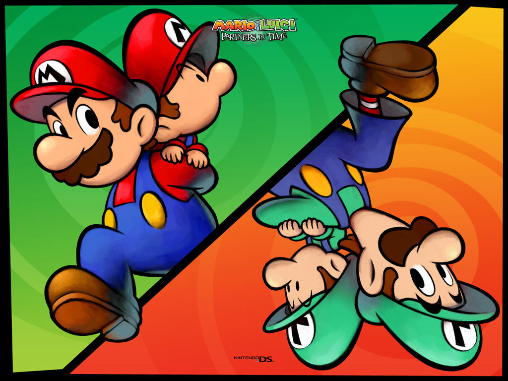 Mario Luigi スーパーマリオブラザーズ 壁紙 ファンポップ Page 8