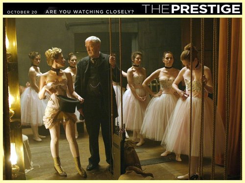 Michael Caine in The Prestige