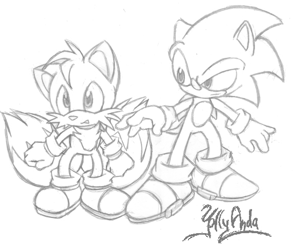 Sonic and Tails - Sonic and