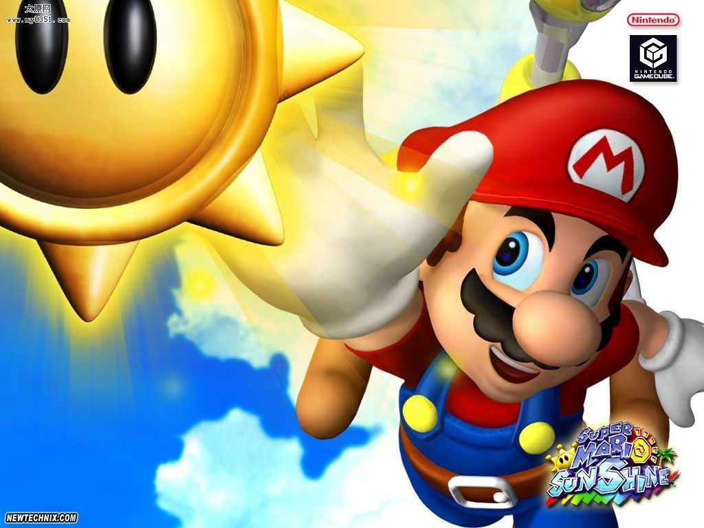 Sunshine Mario - Super Mario Bros.