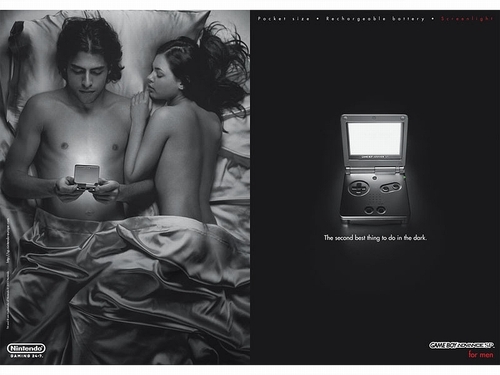  "GBA for Men" Ad wolpeyper
