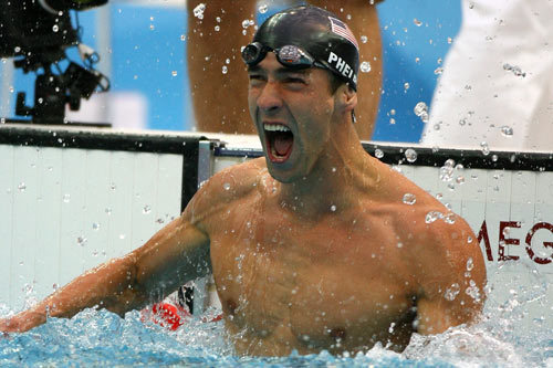  Men's 100m Butterfly: Phelps steps closer with seventh gold