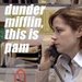 Pam in the Pilot - the-office icon