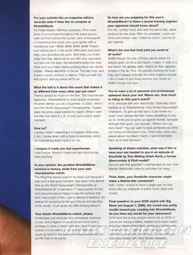  WWE Magazine March '07