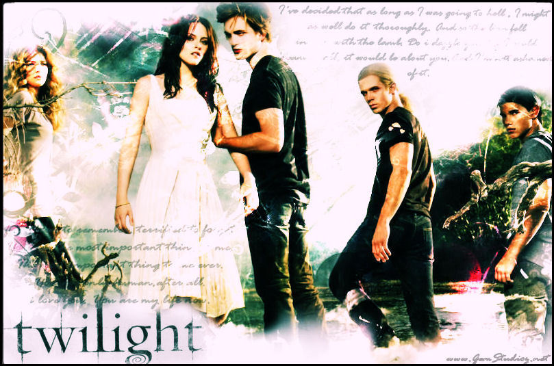 eclipse wallpaper twilight. Twilight Wallpaper with Quote