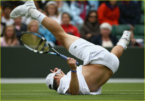 Andy at Wimbledon