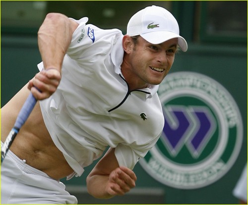 Andy at Wimbledon