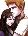 Bella and Edward - twilight-couples fan art