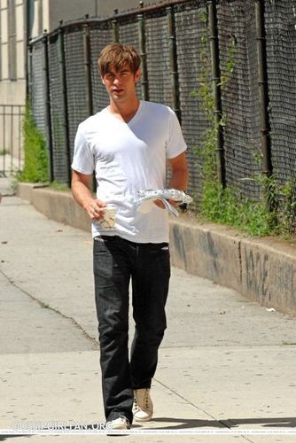  Chace on Set