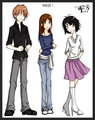 Edward, Bella and Alice - twilight-series fan art