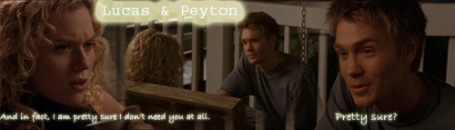 Lucas and Peyton