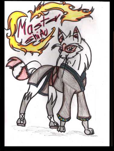  Master Shifu serigala