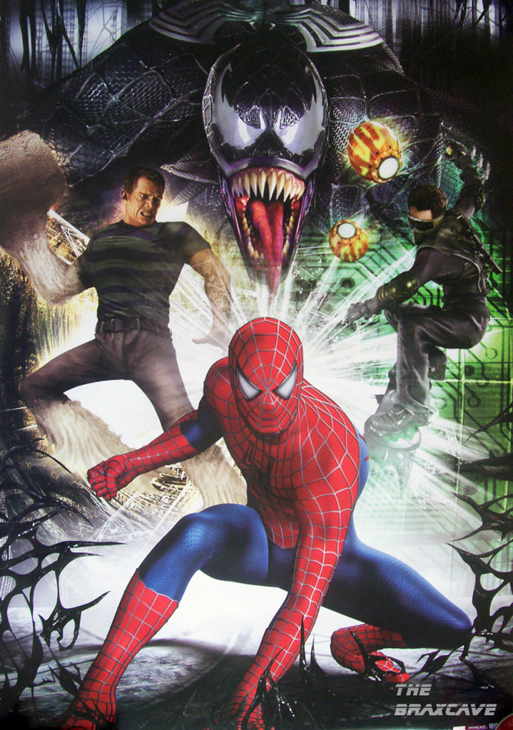 download the three spider man