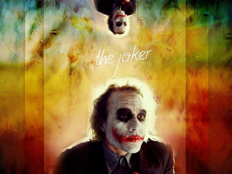 the dark knight wallpaper joker. The Joker - The Dark Knight