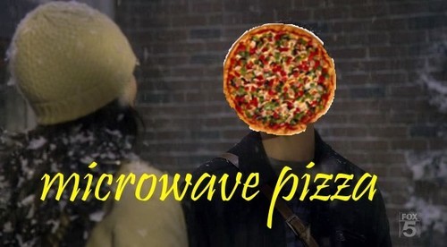  microwave 피자