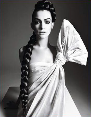 Anne Hathaway in ‘W’ Magazine